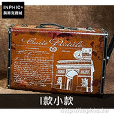 INPHIC-防水歐式攝影道具裝飾櫥窗手提箱收納仿古復古皮箱家居-I款小款